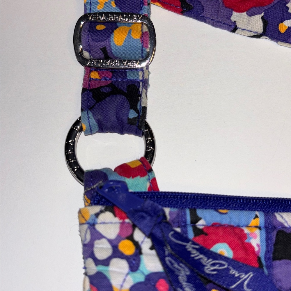 VERA BRADLEY…IMPRESSIONISTA PATTERN MULTICOLORED BAG
PURPLE HUES AND BLUE REDS - Picture 9 of 9